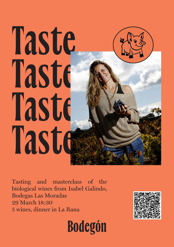 Masterclass and tasting Las Moradas 29 March